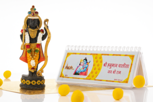 Ayodhya Ram Lalla Statue with Hanuman Chalisa