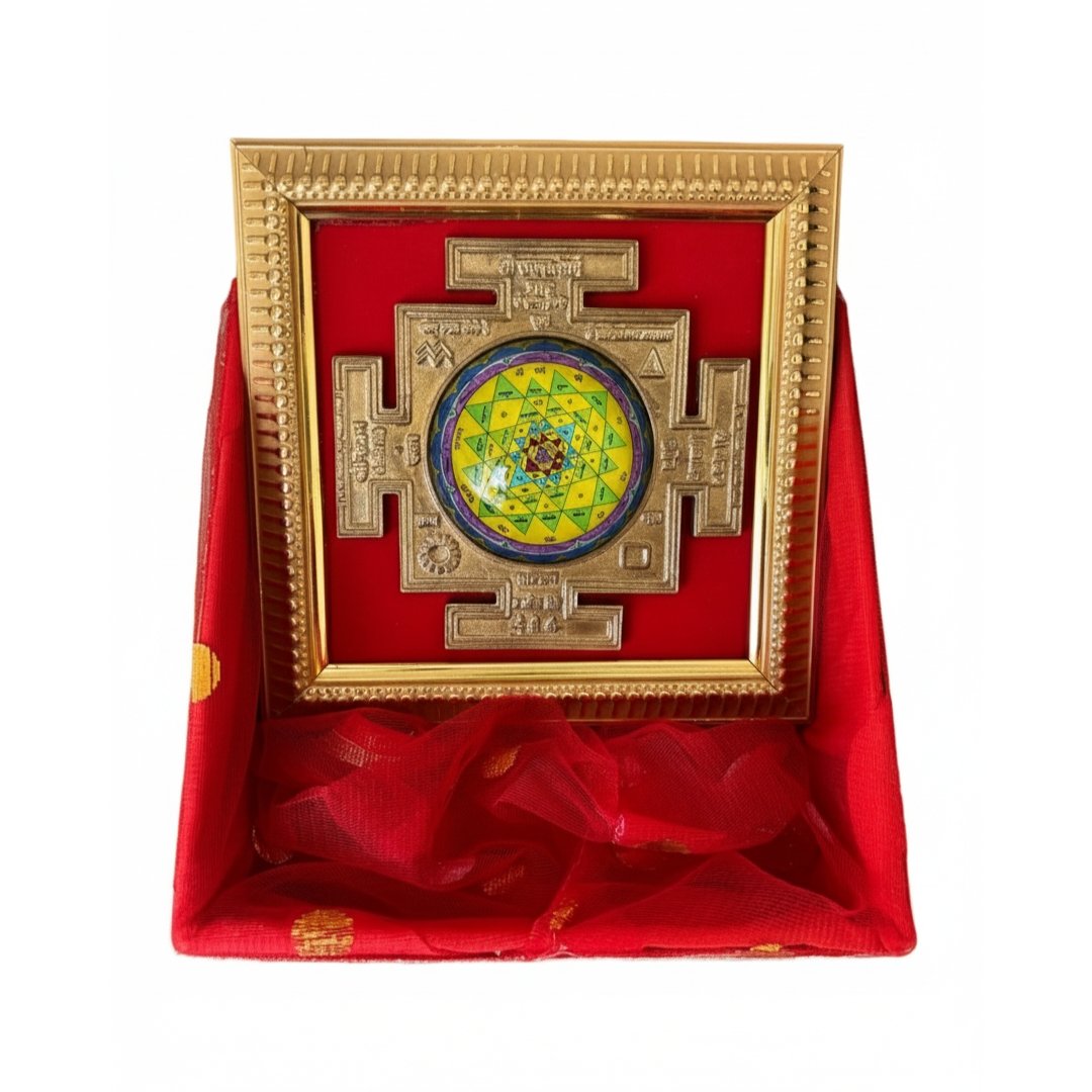 Divya Brass Shree Yantra: Energized Brass Shri Yantra for Home and Office - Image 10