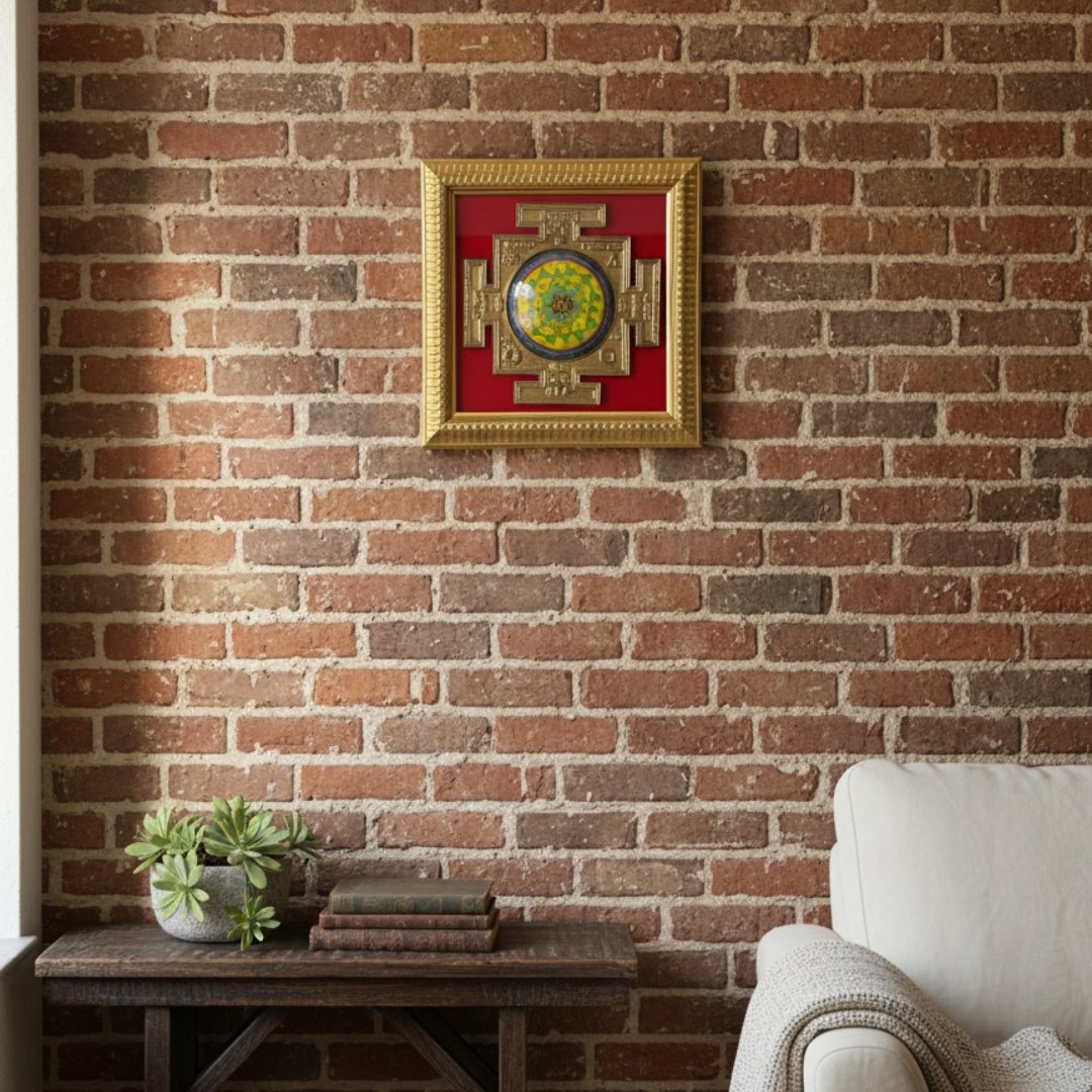 Divya Brass Shree Yantra: Energized Brass Shri Yantra for Home and Office - Image 3