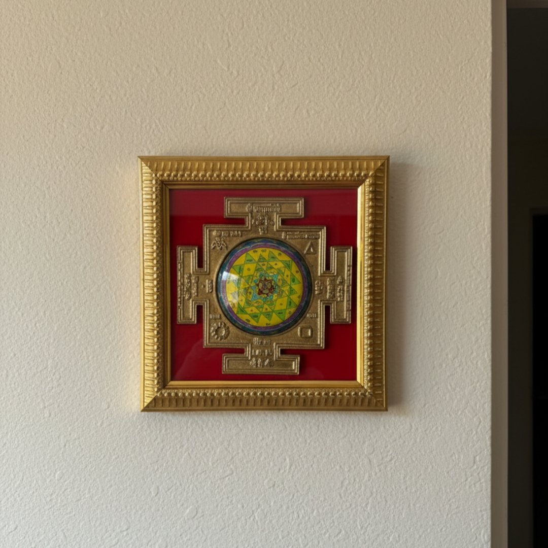 Divya Brass Shree Yantra: Energized Brass Shri Yantra for Home and Office - Image 11
